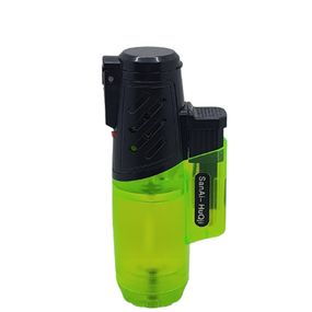 Газовая Турбо Зажигалка "SanAi 2 Green"