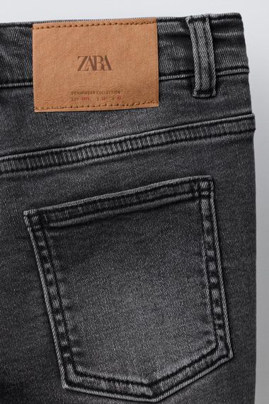Підліткові джинси для хлопчика Zara 164 см Темно-сірі (26020701F) | Зображення 2