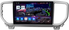 Автомагнітола з 9-дюймовим екраном XPRO для Kia Sportage KX5 2016-2018 на Android 10.1 з 4 ГБ оперативної та 32 ГБ вбудованої пам'яті (MER-14118_5985)