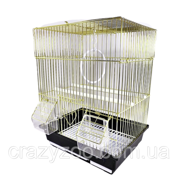 Клітка для птахів ZK A105 Gold коричнева 30х23х39 см