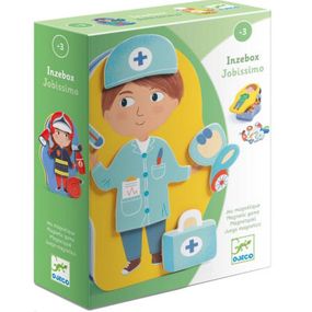 Настольная игра Djeco Магнитная игра Профессии (DJ03086)