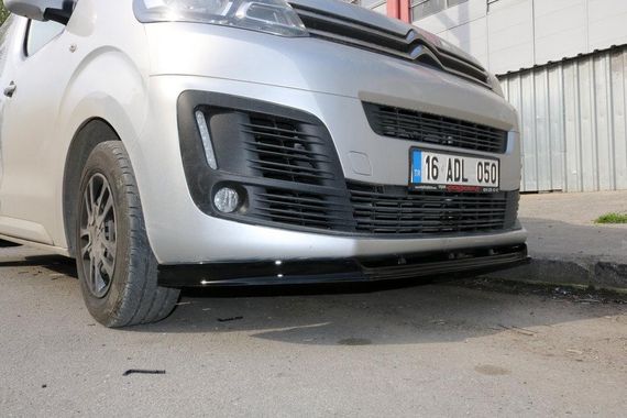 Передня лип накладка (ABS) для Citroen Jumpy/Dispatch 2017↗ рр. | Зображення 4