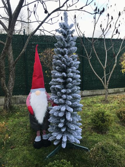 Ялинка Альпійська вузька 180 см засніжена | Зображення 2