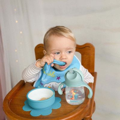 Набор детской посуды Baboo тренировочная ложка Baboo от 9 мес. (10-032) | Зображення 5