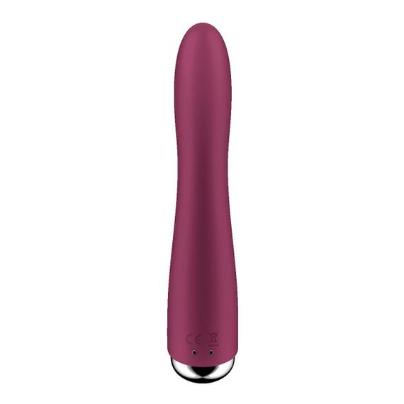 Вібратор точки G з обертанням Satisfyer Spinning Vibe 1 Red, 2 мотори Sex Aura | Зображення 3