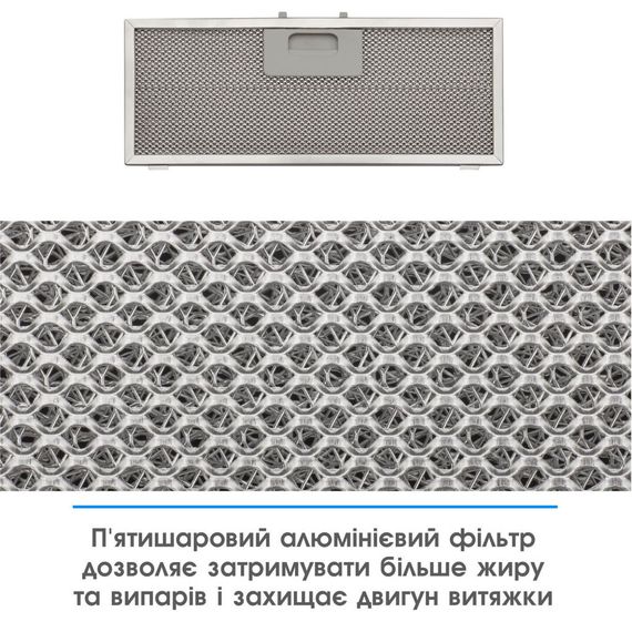 Витяжка кухонна Eleyus URBAN 960 LED 52 IS | Зображення 8