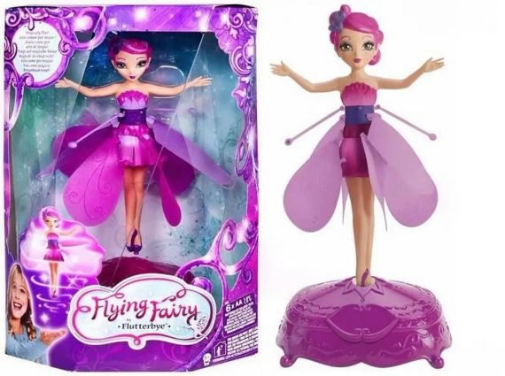 Фея Flying Fairy - лялька, яка вміє літати! з підставкою | Зображення 3