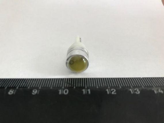 Лампа світлодіод б/ц 12V W5W T10 ЛінЗА 1.5W біла | Зображення 1