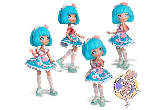 Лялька HKTF0300 Красуня Пінк серії "Hello Kitty" К4SF MANGA DOLLS | Зображення 3