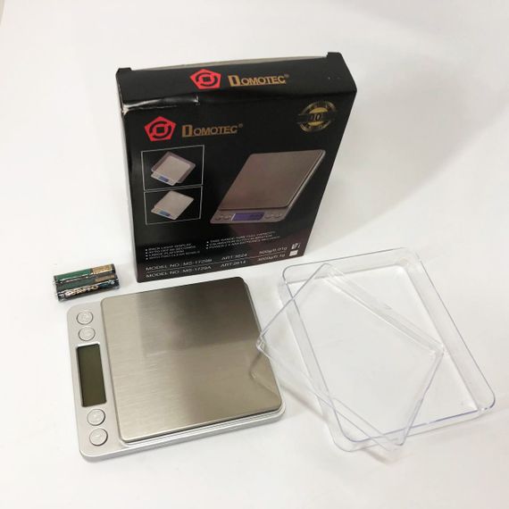 Точные электронные весы для ювелирных изделий Domotec MS-1729B 500 г, Ювелирные весы карманные CK-93 | Зображення 9