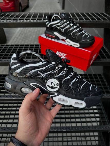 Кросівки Nike Air TN Plus Lace Toggle (Blk’n’Wht) | Зображення 7