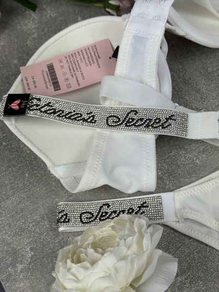 Комплект Victoria's Secret 2402 Push-Up Bra білий | Зображення 5
