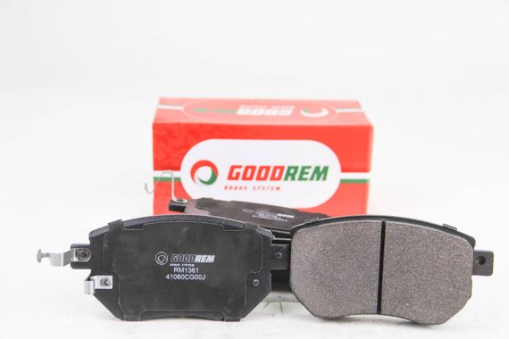 Колодки передні гальмівні Q60/QX50/Q70/Navara/Qashqai/Murano/Pathfinder 05-, GOODREM (RM1361) | Зображення 1