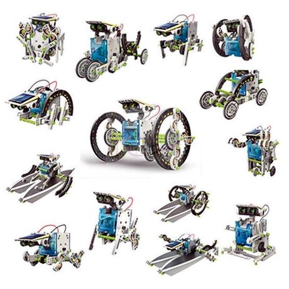 Конструктор робот на солнечных батареях Solar Robot | Зображення 2