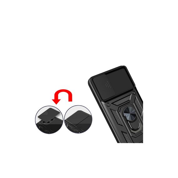 Чохол до мобільного телефона BeCover Military Motorola Moto G72 Black (709095) | Зображення 4