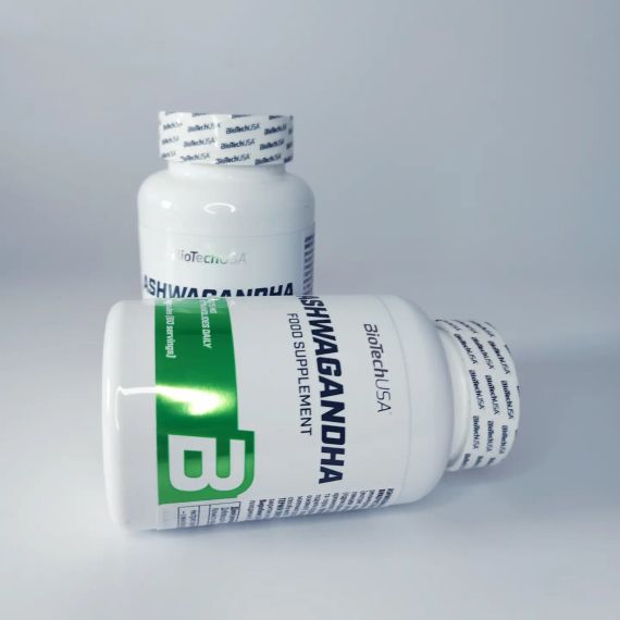 Ашваганда BioTechUSA Ashwagandha 60 капсул | Зображення 2