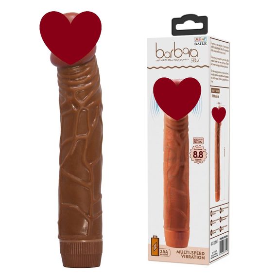 Вібратор BAILE barbara Bob 8.8'', MULTI-SPEED VIBRATION Sex Aura