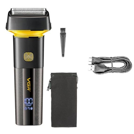 Електробритва VGR V-355 шейвер для вологого і сухого гоління, IPX6, LED Display (44232-V-355_433) | Зображення 6