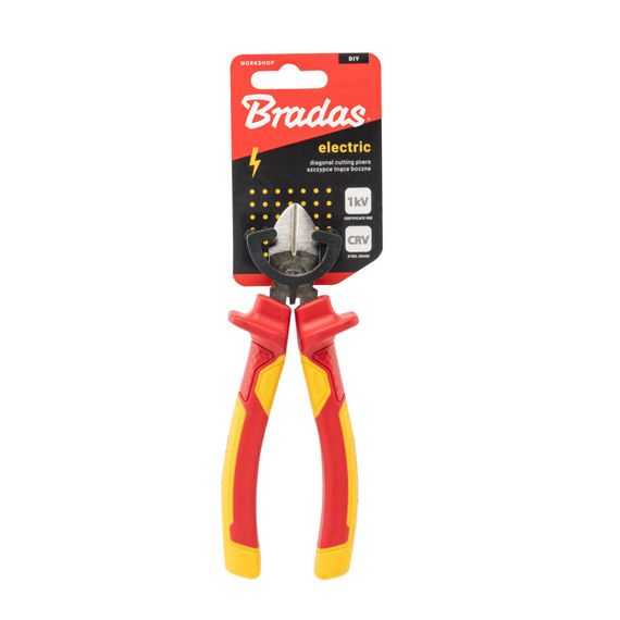 Бокорізи Bradas ELECTRIC 165 мм, 1 кВ VDE (DIY-PL1011/6) | Зображення 1