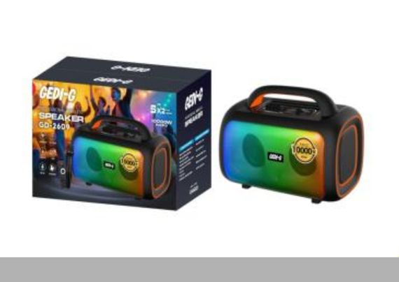 Переносна акустична колонка з високоякісним звуком XPRO GD-2609 (47261-2609_2466)