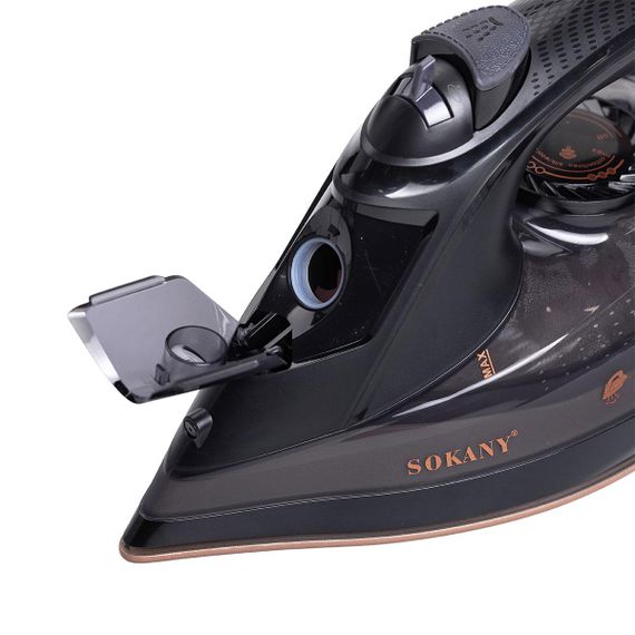Праска з парою з автовідключенням професійна бездротова для одягу 2400 Вт Sokany SK-11037 | Зображення 7
