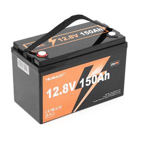 Акумуляторна батарея YEAGULCH LiFePO4 12,8V 150Ah 1280Wh, BMS-100A, ( 325 x 165 x 215) , M8, 10kg Q1
