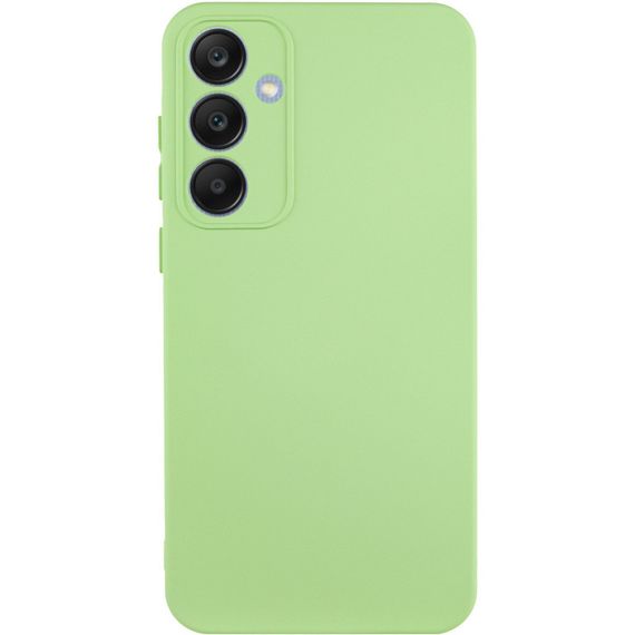Чохол TPU GETMAN Liquid Silk Full Camera для Samsung Galaxy S23 FE Зелений / Pistachio