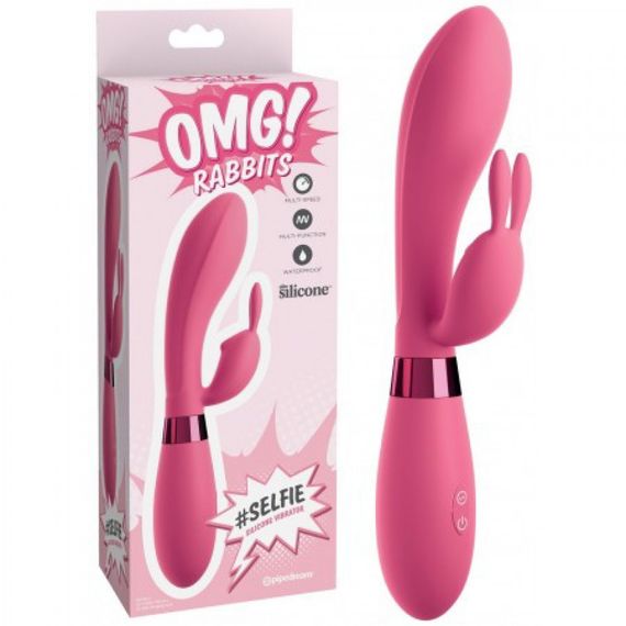 Вібратор кролик OMG Selfie Silicone Vibrator | Зображення 2