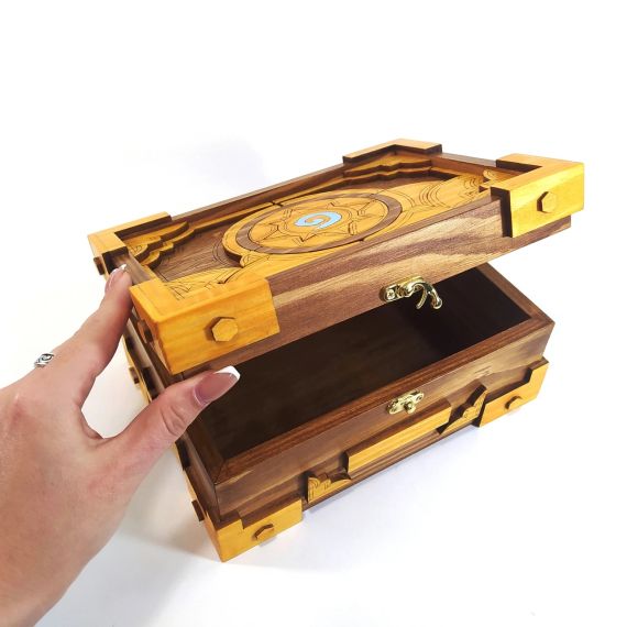 Ящик с крышкой Hearthstone 22,8х16,8х10,8 см Мастерская мистера Томаса Дерево Лак | Зображення 6
