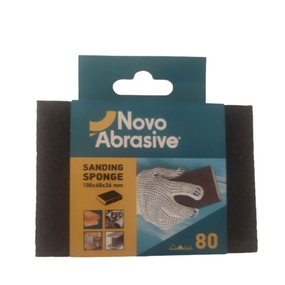 Губка шліфувальна 100*68*26мм Р80 NovoAbrasive