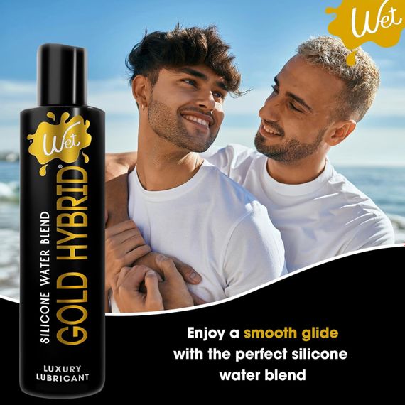 Лубрикант водно-силіконовий Wet Gold Hybrid, 89 мл | Зображення 2