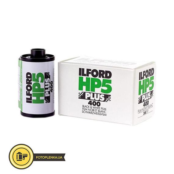 Фотопленка чёрно-белая ILFORD HP5 Plus 400 135-36 | Зображення 1