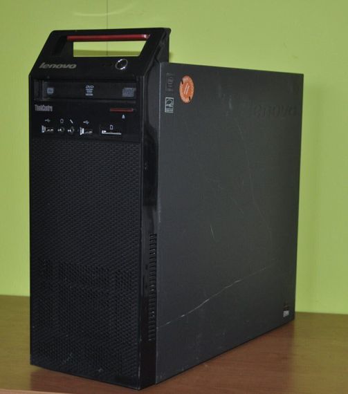 Комп'ютер Lenovo ThinkCentre E73 Tower / Intel Core i5-4460S (4 ядра по 2.9 - 3.4 GHz) / 8 GB DDR3 / 320 GB HDD / Intel HD Graphics 4600 / DVD-ROM / Без OC б/в | Зображення 3