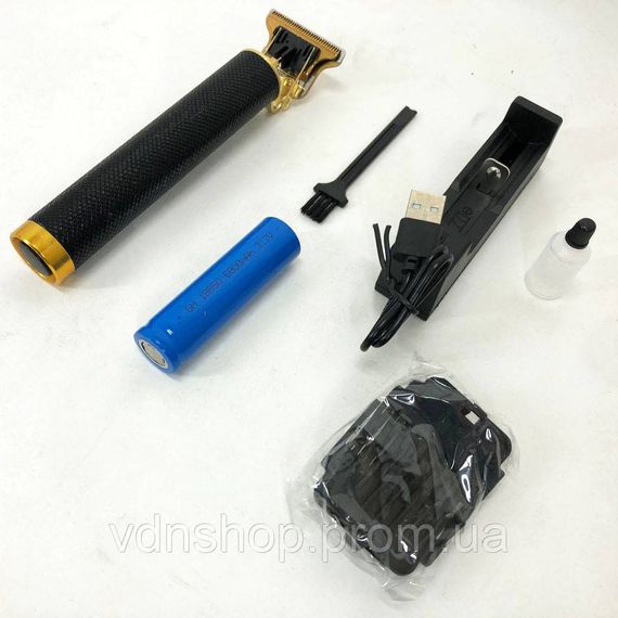 Профессиональный триммер с насадками T9, Мужской триммер для окантовки, Профи машинка для стрижки волос JO-80 | Зображення 9