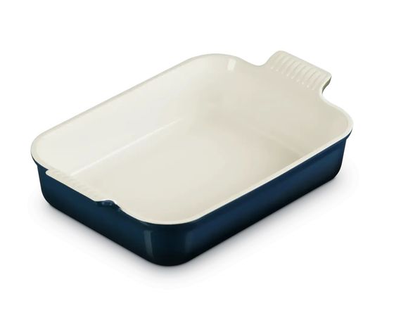 Форма для выпечки Le Creuset Stoneware Heritage Rectangular Dish Nuit 7110219129000100 19 см синяя | Зображення 3