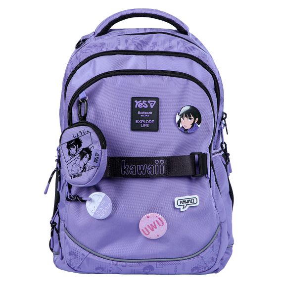 Рюкзак школьный YES TS-59M Kawaii 550389 19.5 л | Зображення 1