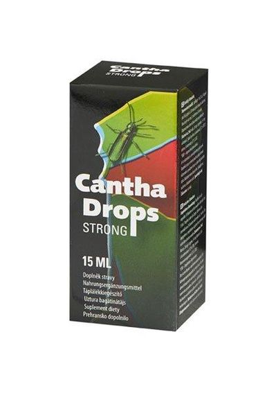 Збуджуючі краплі для двох Cantha Drops Strong ( 15 ml ) sexstyle | Зображення 1