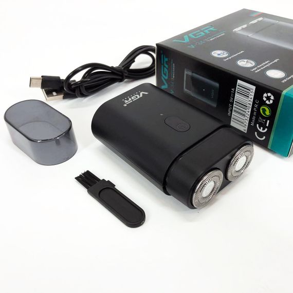 Бритва профессиональная для бритья VGR, Электрическая мужская бритва для бороды Портативная CI-41 | Зображення 2