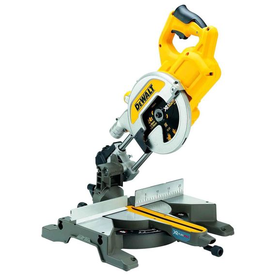 Пила торцовочная аккумуляторная 216*30мм DeWALT DCS777T2 | Зображення 2