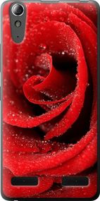 Чехол на Lenovo K3 (K30-t) Красная роза "529u-114-17620"