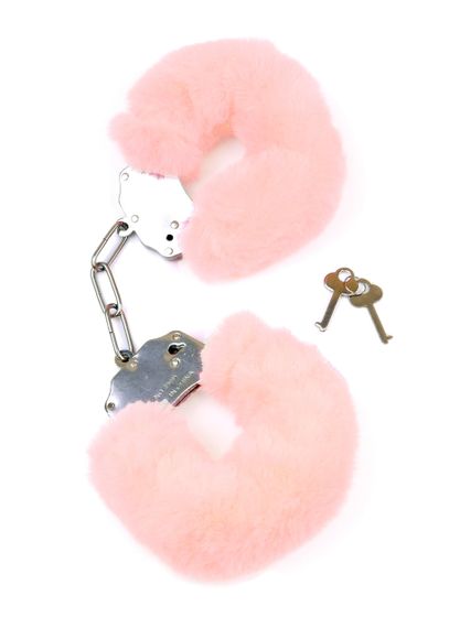 Наручники Fetish Boss SeriesFurry Cuffs Light Pink Sex Aura