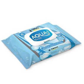 Серветки гігієнічні для тварин Croci SENSITIVE AQUA 40 шт/уп