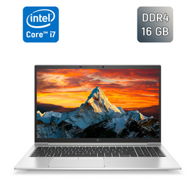 Ультрабук Б-клас HP EliteBook 850 G8 / 15.6" (1920x1080) IPS / Intel Core i7-1185G7 (4 (8) ядра по 3.0 - 4.8 GHz) / 16 GB DDR4 / 512 GB SSD / Intel Iris Xe Graphics / WebCam / TouchID / Windows 11 б/в