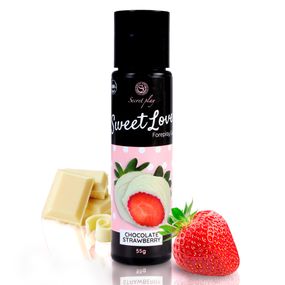 Оральный лубрикант STRAWBERRY & WHITE CHOCOLATE GEL - 60 ML Sex Aura