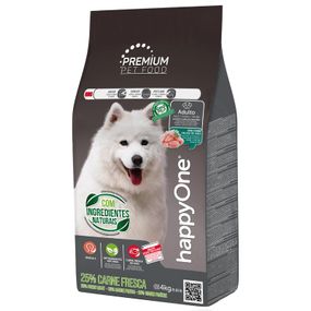 Корм happyOne Premium Fresh Meat Adult Dog Fresh Meat сухий зі свіжим м'ясом для дорослих собак 4 кг