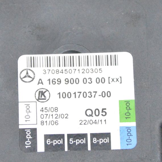 Блок керування передніх лівих дверей Mercedes W169 W245 2004-2012 Модуль дверей водія Мерседес A1699000300 | Зображення 1