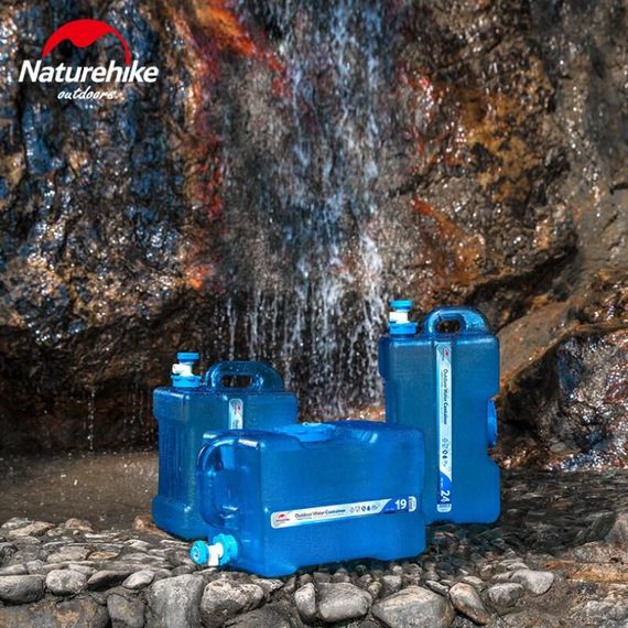 Каністра для води Naturehike PC7 NH18S024-T, 24 л, синя | Зображення 3