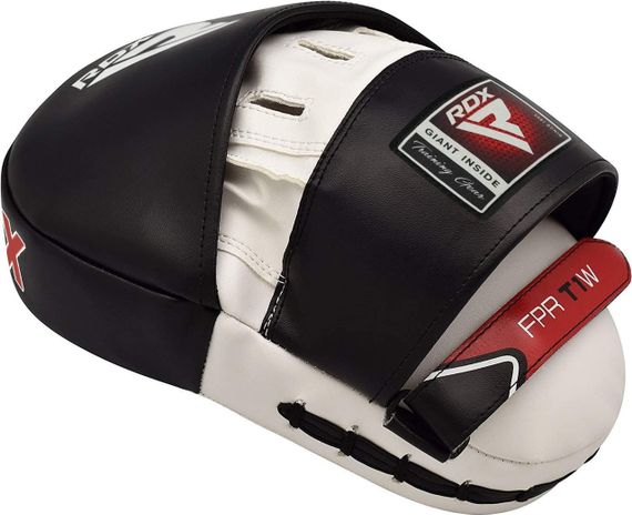Лапи боксерські RDX T1 Curved White/Black | Зображення 2