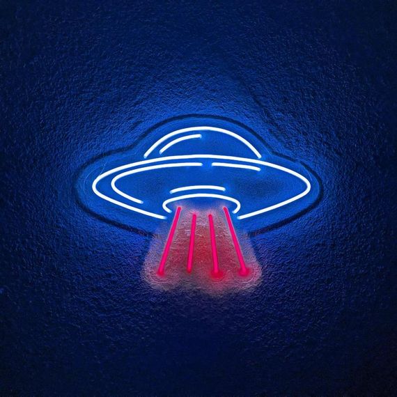 Неоновий світильник НЛО2 500х350 acr-n000127