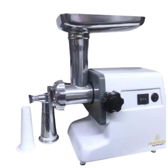 Електром'ясорубка з шинківницею та соковижималкою 3200Вт Crownberg CB-4215 Біла